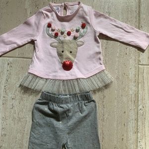 Reindeer Holiday Outfit - Infant